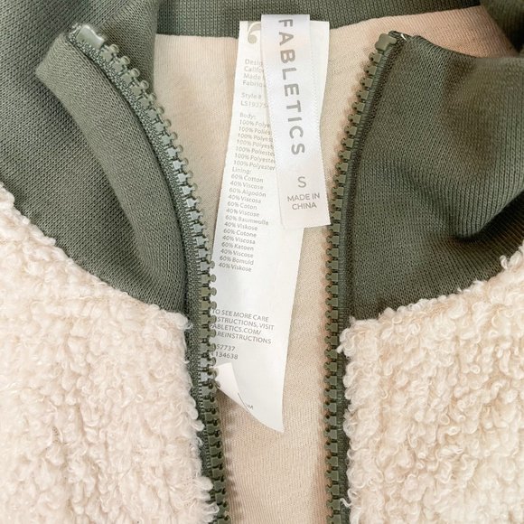 Fabletics Sherpa Sweater - Picture 5 of 7